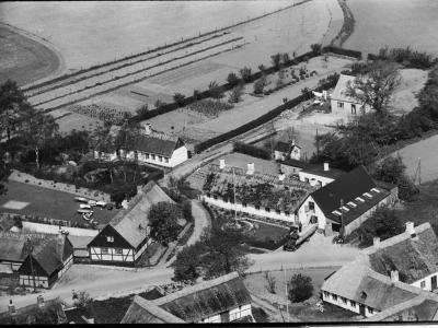 Gevninge, Sylvest Jensen Luftfoto (1949) fra Danmark Set fra Luften (Det Kgl. Bibliotek)