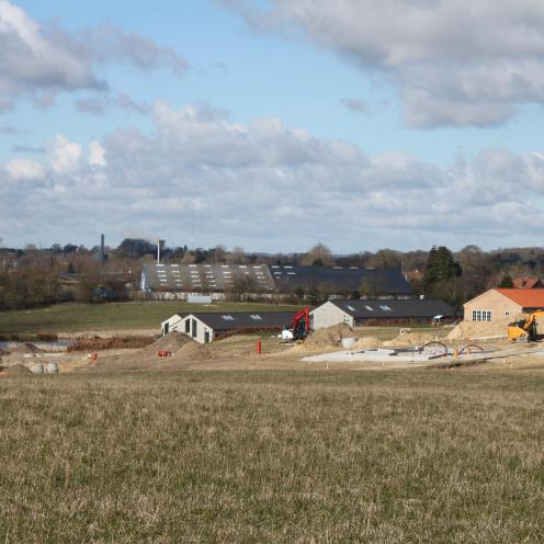 Start på Trebiens Allé (fra Erik Jørgensens billedsamling)